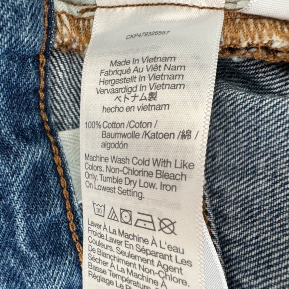 Madewell Denim Mid-Rise Maxi Jean Skirt in Pratt Wash 32 - Picture 5 of 6